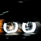 U-LED 3D Esituled Halogeen BMW 3. seeria E90/E91 03.2005-08.2008 LHD Must