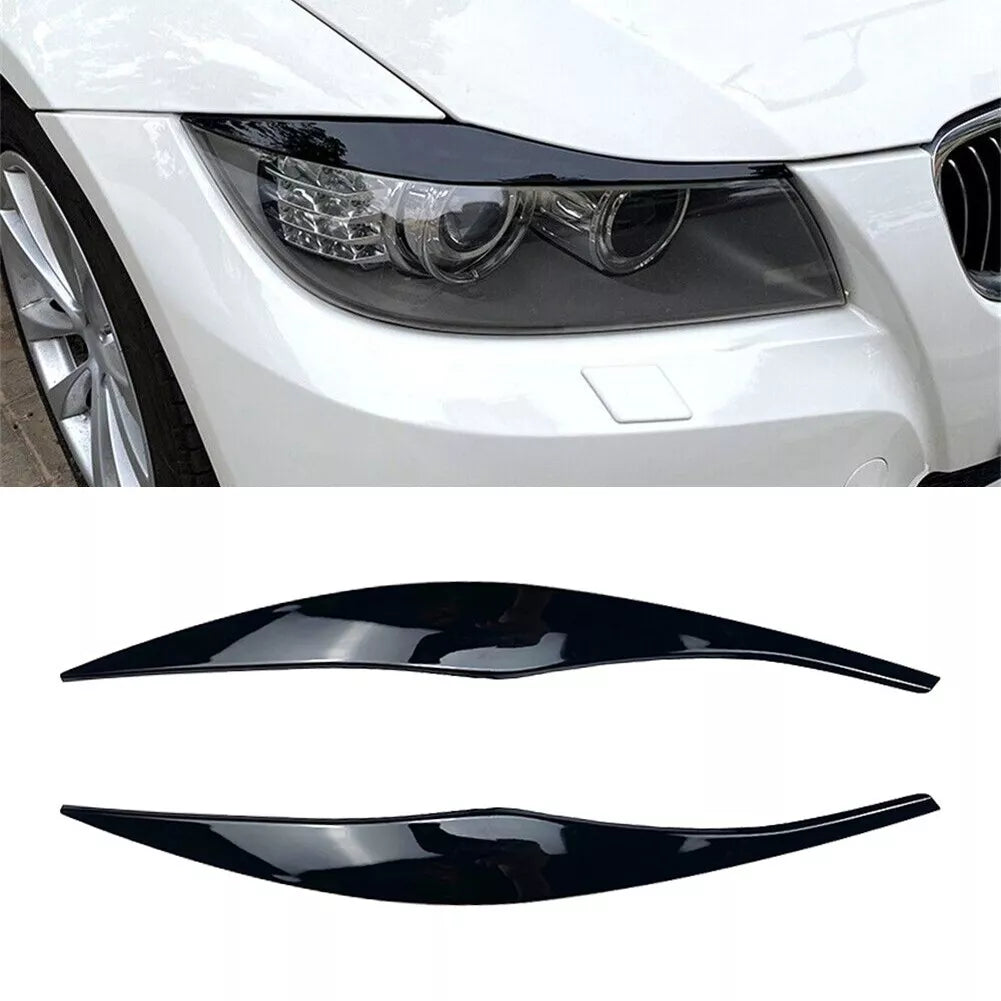 BMW E90 E91 Esitulede Kaane Silmakatted Autotarvikud Must Läikiv