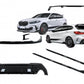 Aero Body Kit Bumper Lip Diffuser for BMW 1 Series F40 M Sport 2019+ Shiny Black