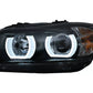 U-LED 3D Esituled Halogeen BMW 3. seeria E90/E91 03.2005-08.2008 LHD Must