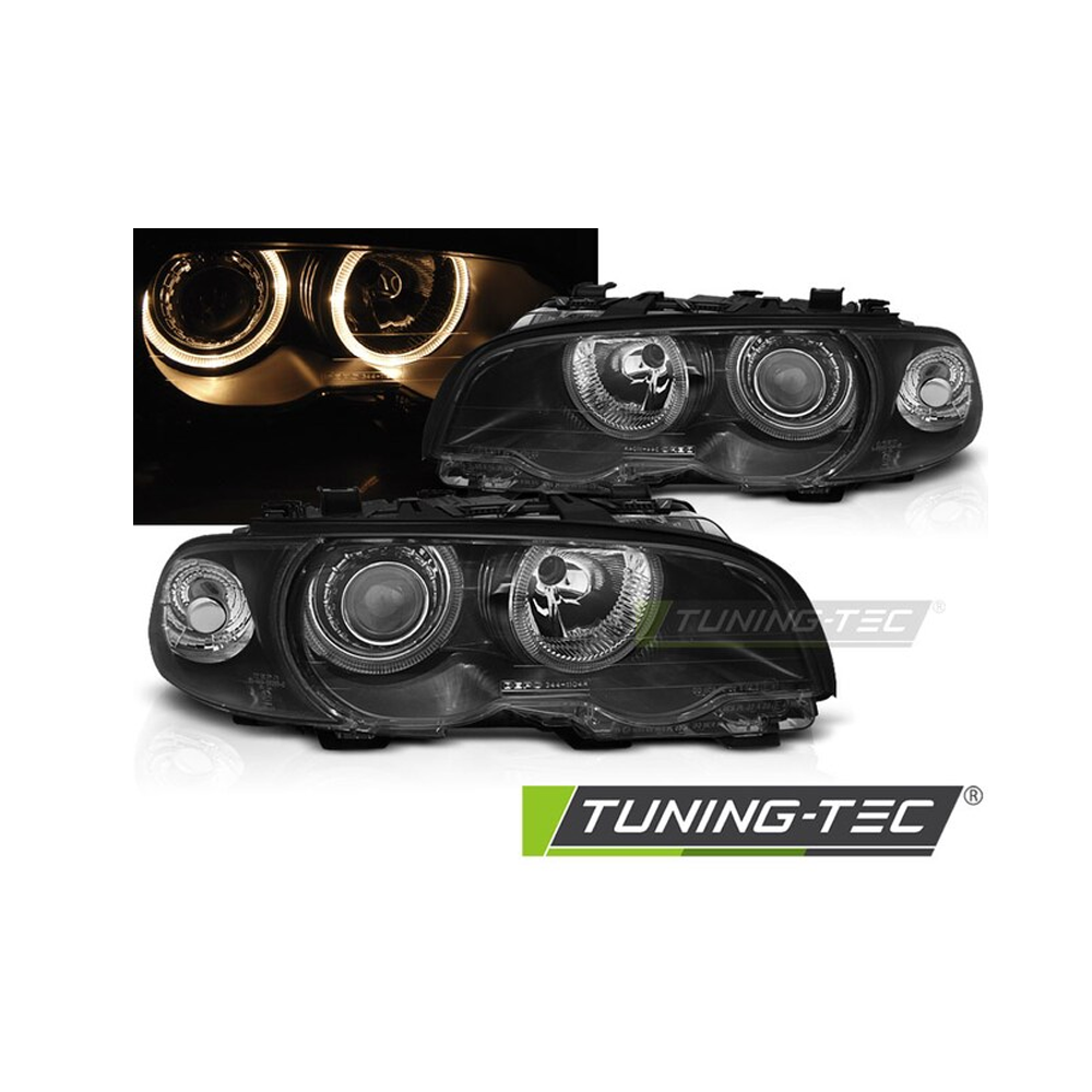 Esituled BMW E46 04.03-06 Coupe Cabrio Angel Eyes Black