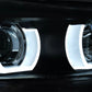 U-LED 3D Esituled Halogeen BMW 3. seeria E90/E91 03.2005-08.2008 LHD Must