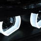 U-LED 3D Esituled Halogeen BMW 3. seeria E90/E91 03.2005-08.2008 LHD Must